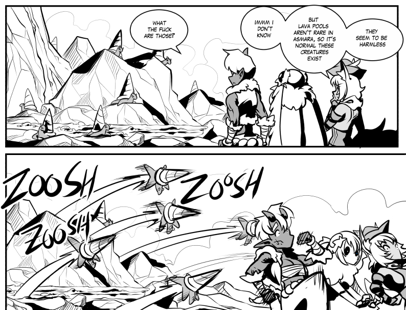 Monster girls on tour - Episode 539, Page 1: Page 539